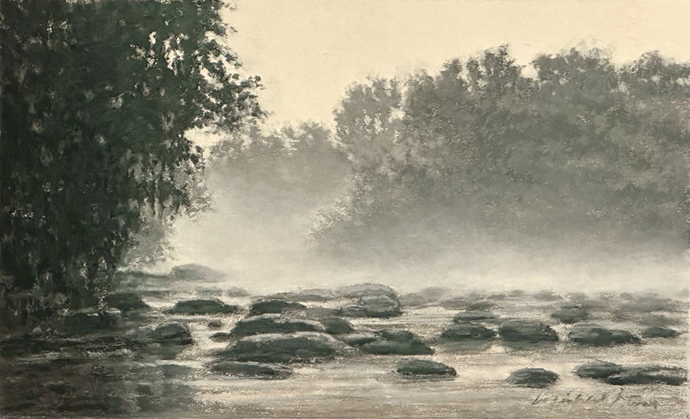River in Fog